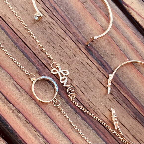 LOVE ♡ 4 PCs Bracelet GIFT SET - Picture 3 of 8